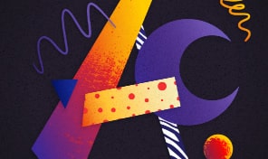 Preview image for How to Draw an Abstract Letter in Amadine how-to article